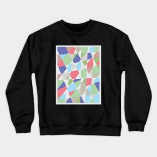 Colored Abstract Crewneck Sweatshirt